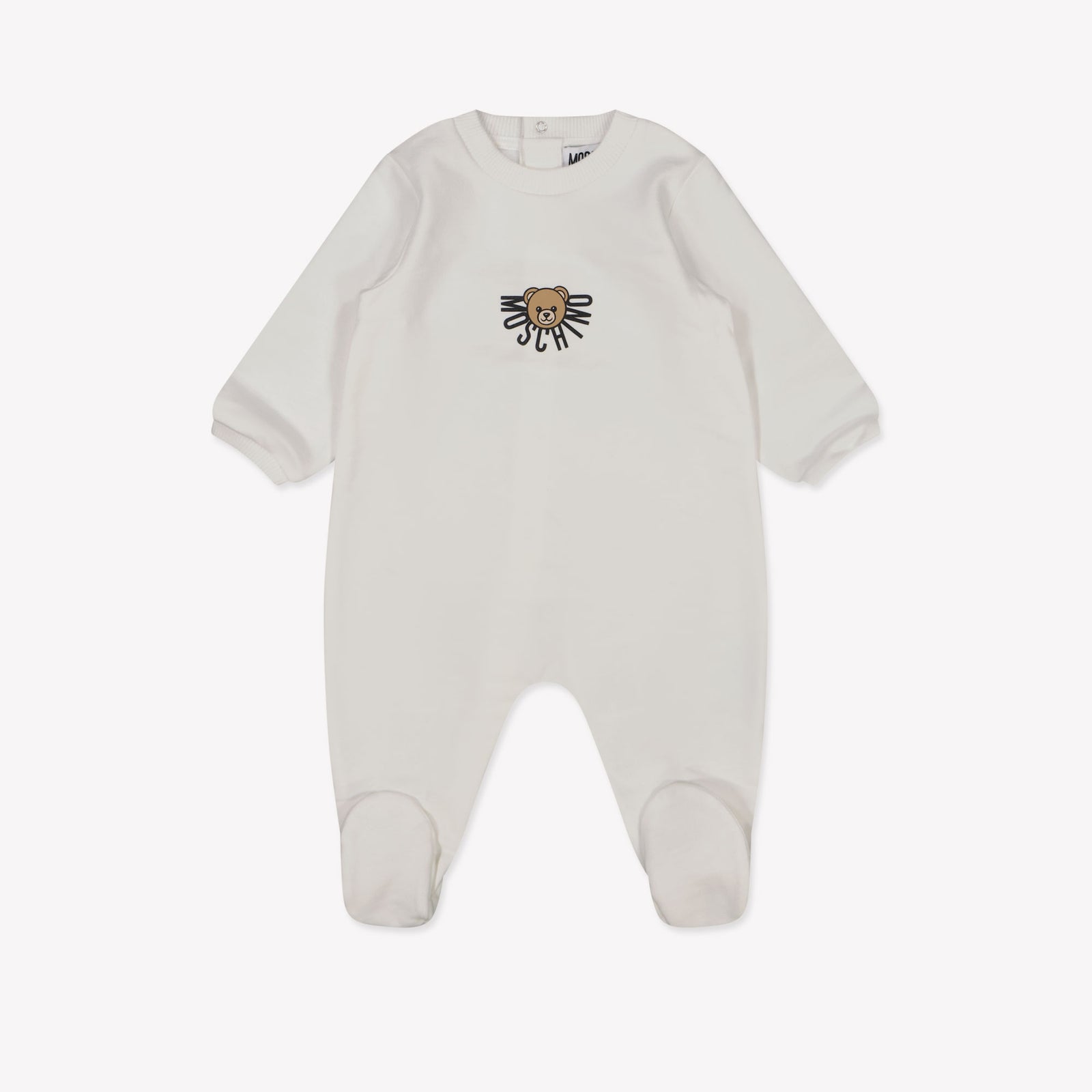 Moschino Baby Unisex Playsuit  White