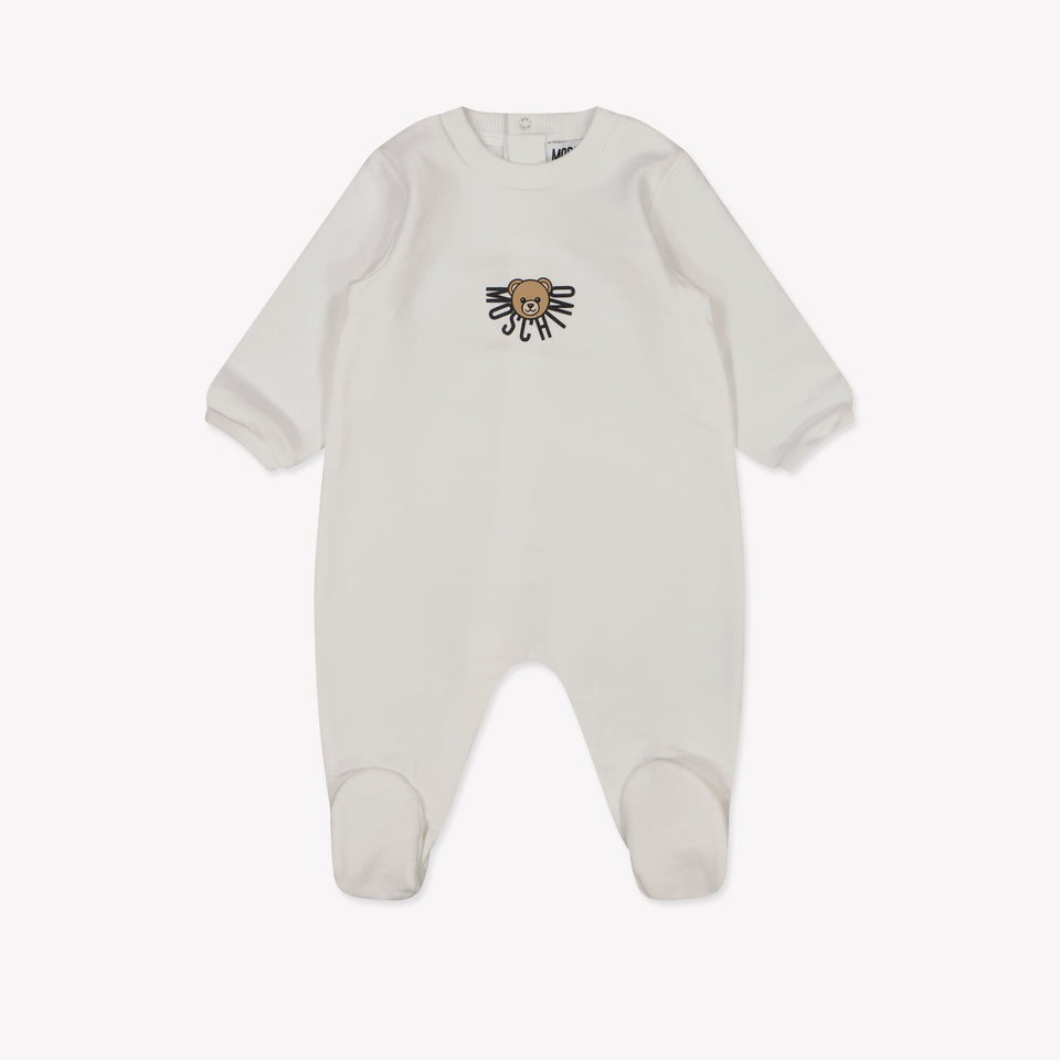 Moschino Baby Unisex Boxpakje In Wit