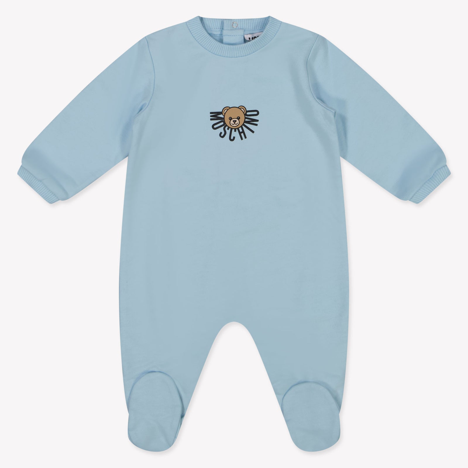 Moschino Baby Unisex Playsuit  Light Blue