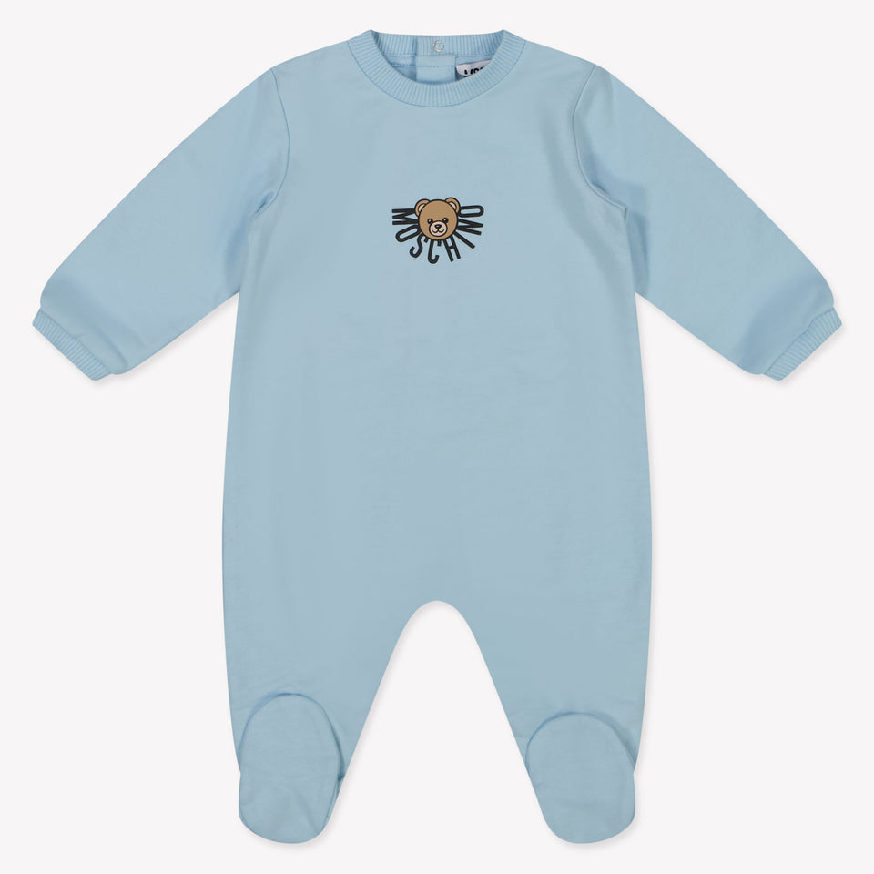 Moschino Baby Unisex Boxpakje In Licht Blauw