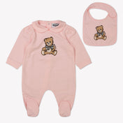 Moschino Baby Girls Playsuit  Light Pink