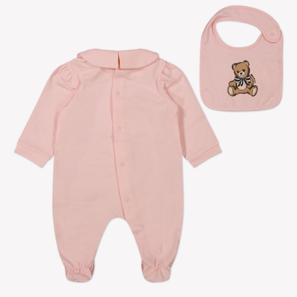 Moschino Baby Girls Playsuit  Light Pink