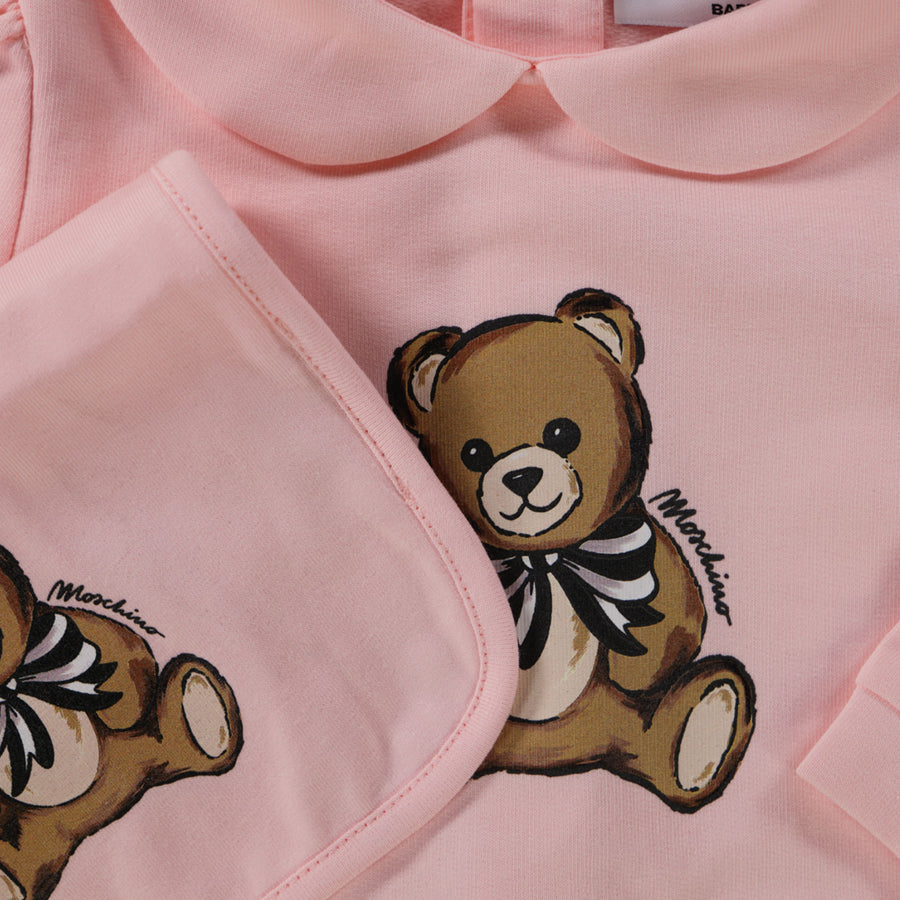 Moschino Baby Girls Playsuit  Light Pink
