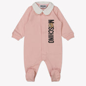 Moschino Baby Unisex Boxpakje In Licht Roze