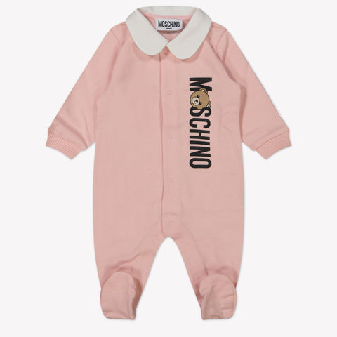 Moschino Baby Unisex Boxpakje In Licht Roze