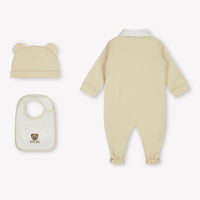Moschino Baby Girls Playsuit  Light Beige
