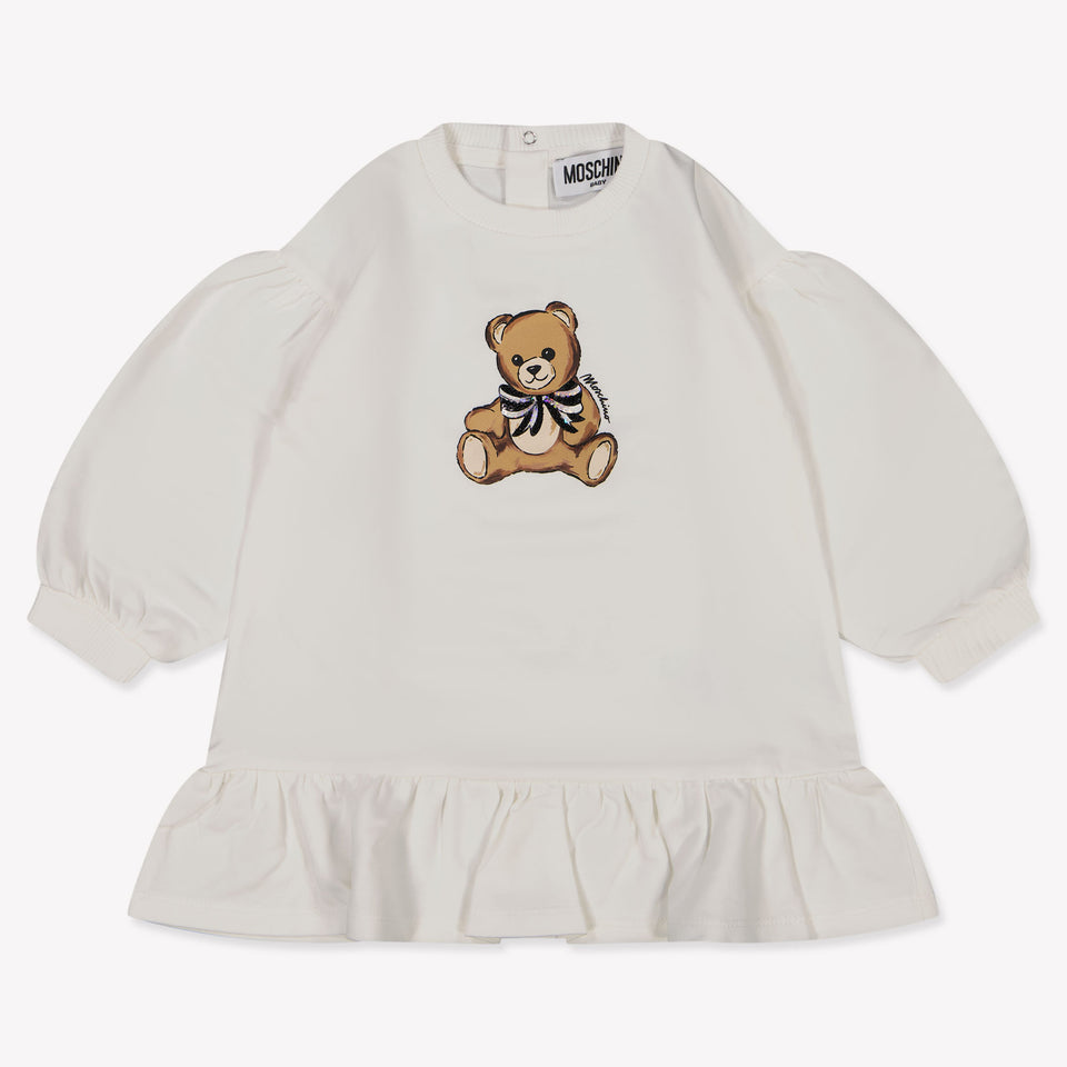 Moschino Baby Girls Dress  Offwhite