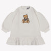 Moschino Baby Meisjes Jurk In Off White