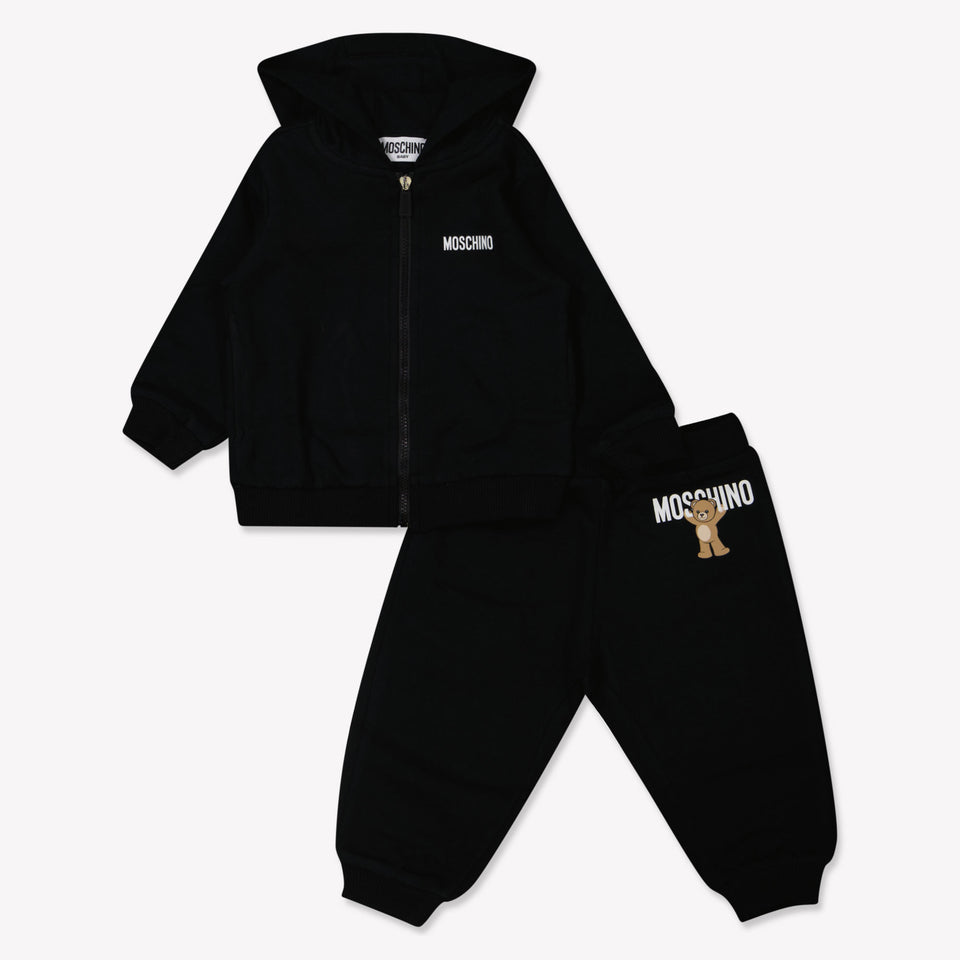 Moschino Baby Unisex Tracksuit  Black
