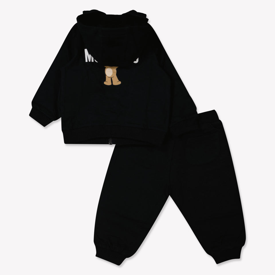 Moschino Baby Unisex Tracksuit  Black