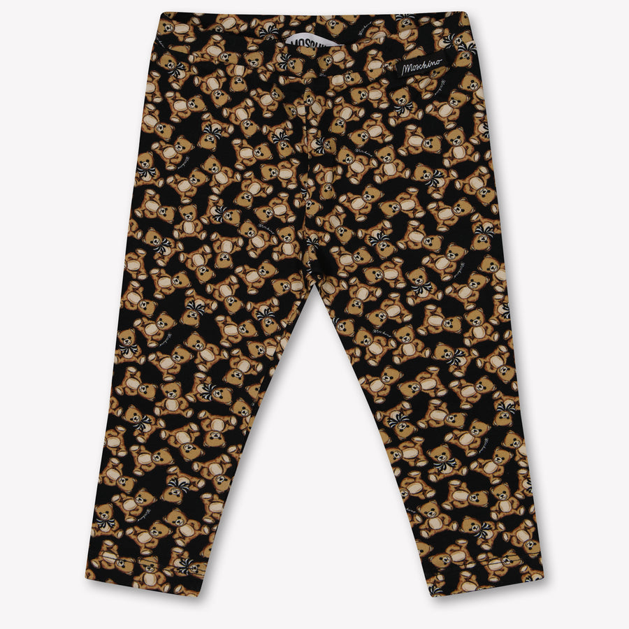 Moschino Baby Girls Legggs  Black