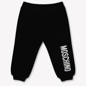 Moschino Baby Unisex Broek In Zwart