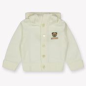 Moschino Baby Unisex Vest In Off White