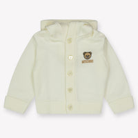 Moschino Baby Unisex Vest In Off White