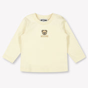 Moschino Baby Unisex T-Shirt In Licht Beige