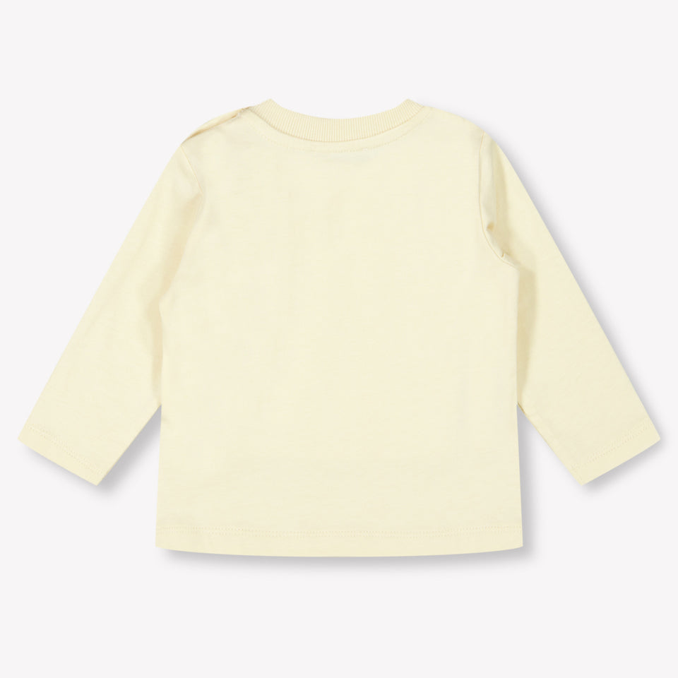 Moschino Baby Unisex T-Shirt In Licht Beige