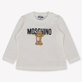 Moschino Baby Unisex T-Shirt  Offwhite