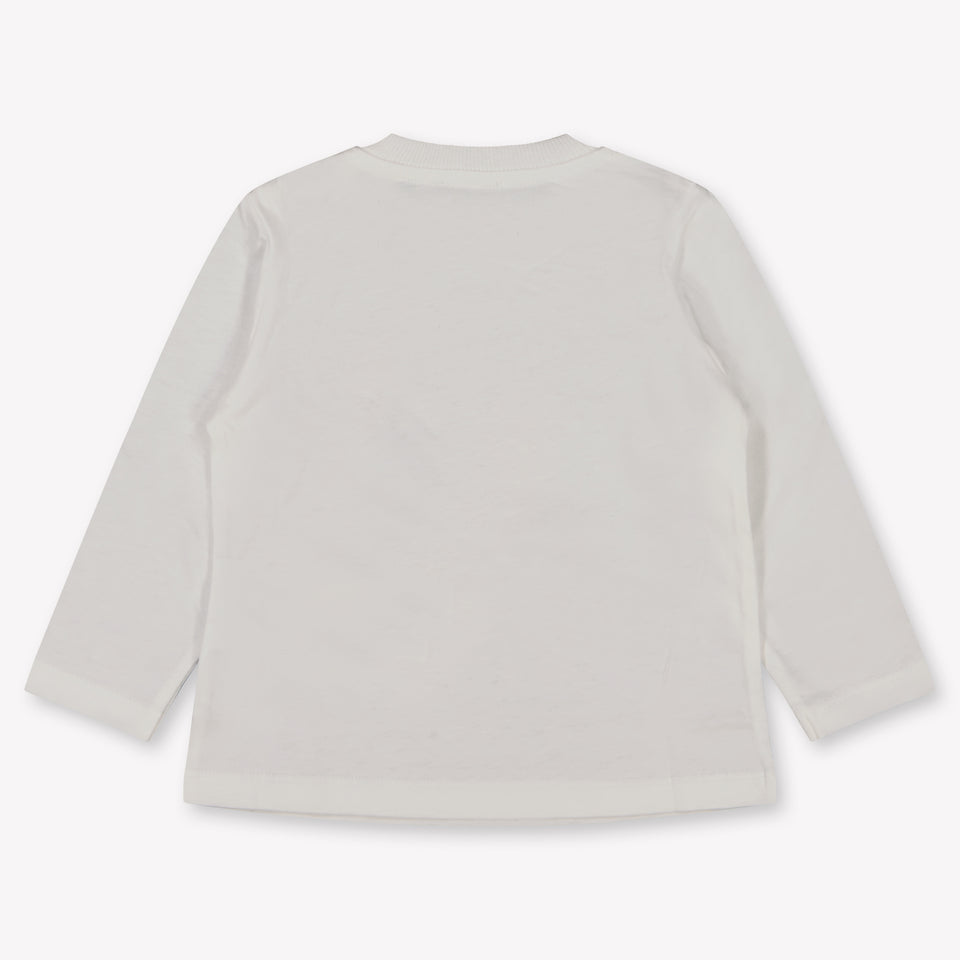 Moschino Baby Unisex T-Shirt  Offwhite