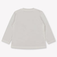 Moschino Baby Unisex T-Shirt  Offwhite
