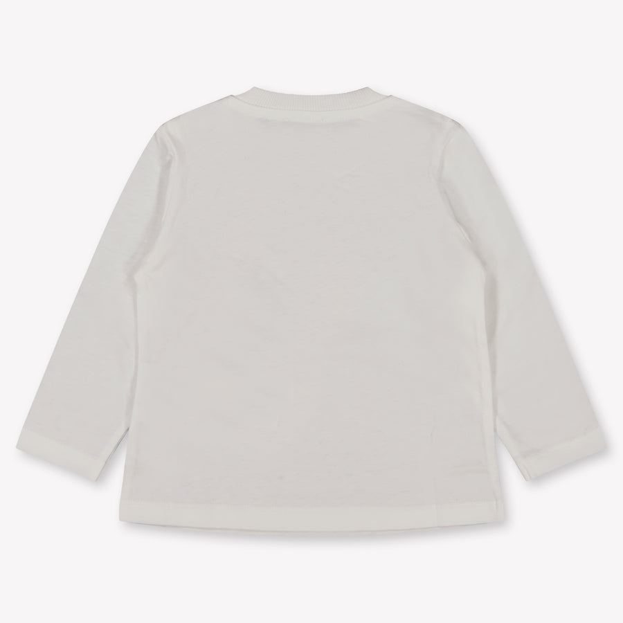 Moschino Baby Unisex T-Shirt  Offwhite