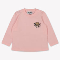 Moschino Baby Unisex T-Shirt  Light Pink