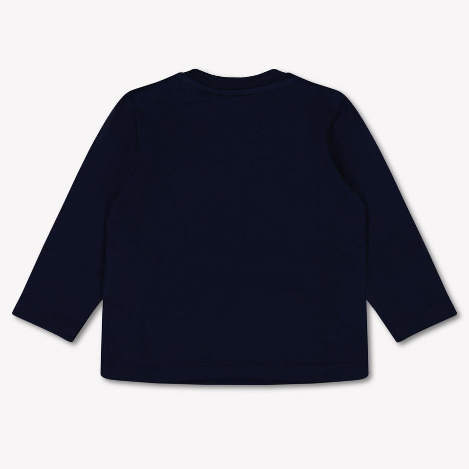 Moschino Baby Unisex T-Shirt  Navy