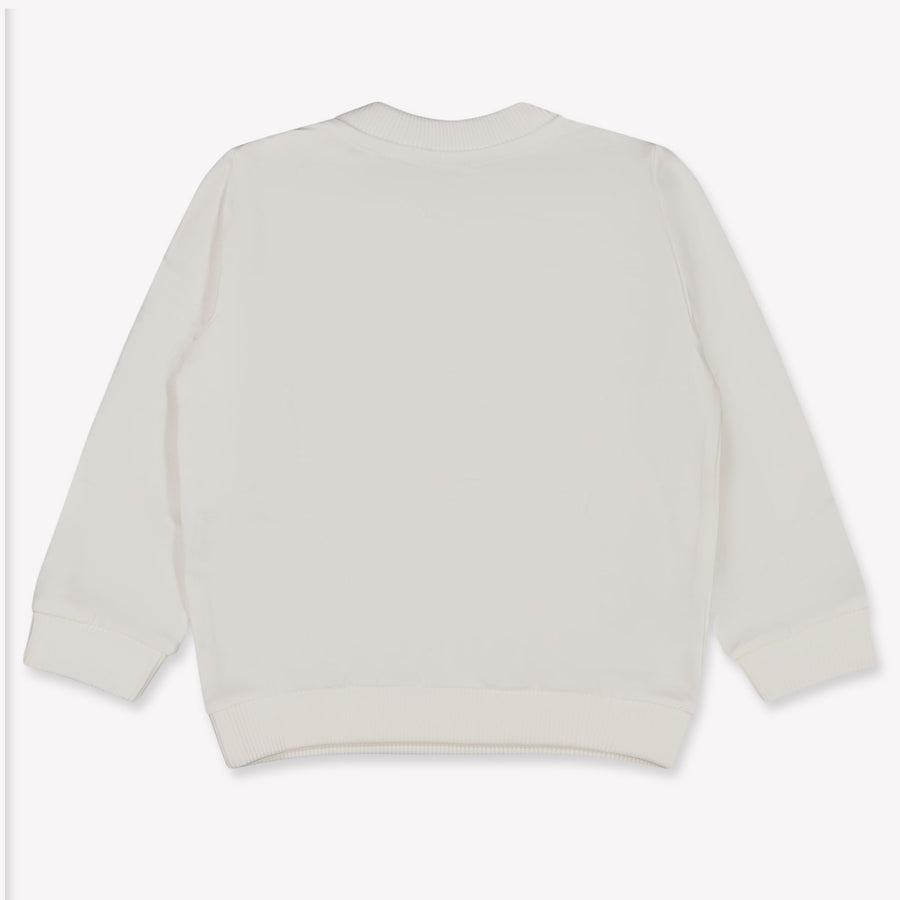 Moschino Baby Meisjes Trui In Off White