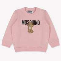Moschino Baby Unisex Sweater  Light Pink