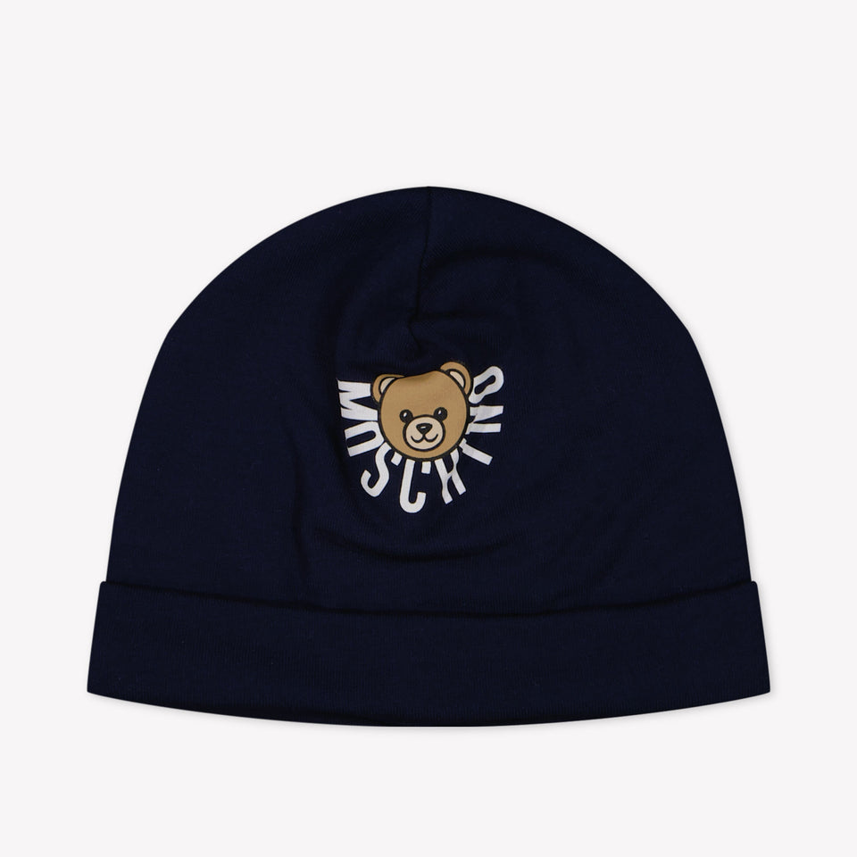 Moschino Baby Unisex Hat  Navy