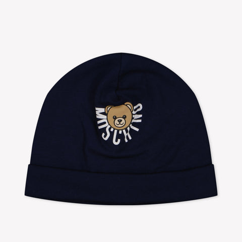Moschino Baby Unisex Hat  Navy