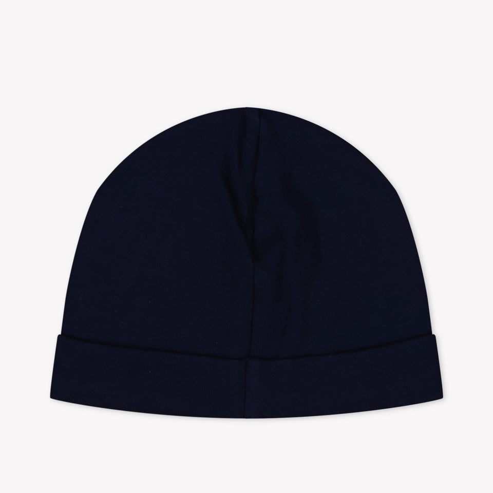 Moschino Baby Unisex Hat  Navy