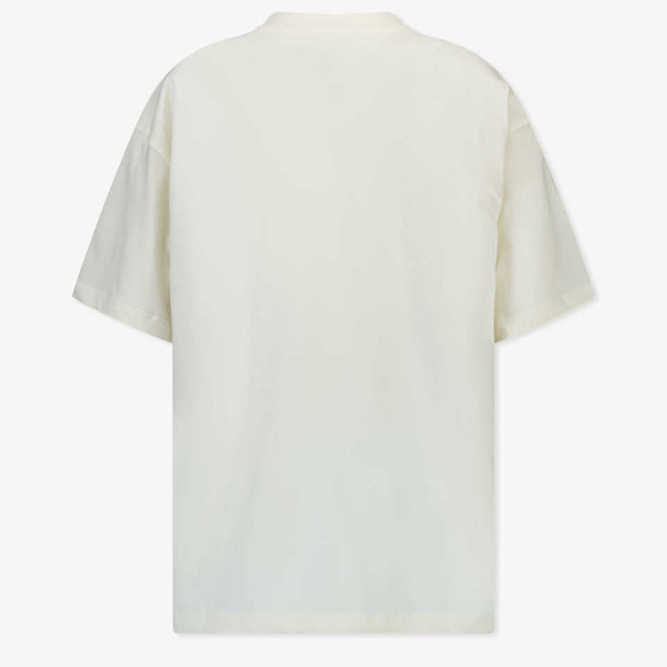 MSGM Kinder Meisjes T-Shirt In Off White
