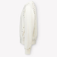 MSGM Kinder Meisjes Trui In Off White