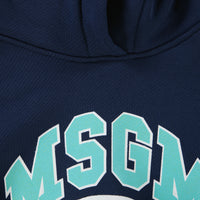 MSGM Kids Girls Sweater Navy