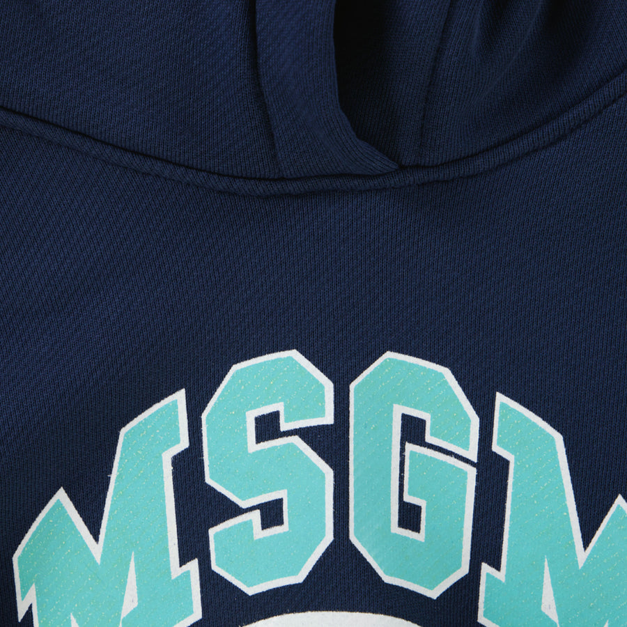 MSGM Kids Girls Sweater Navy