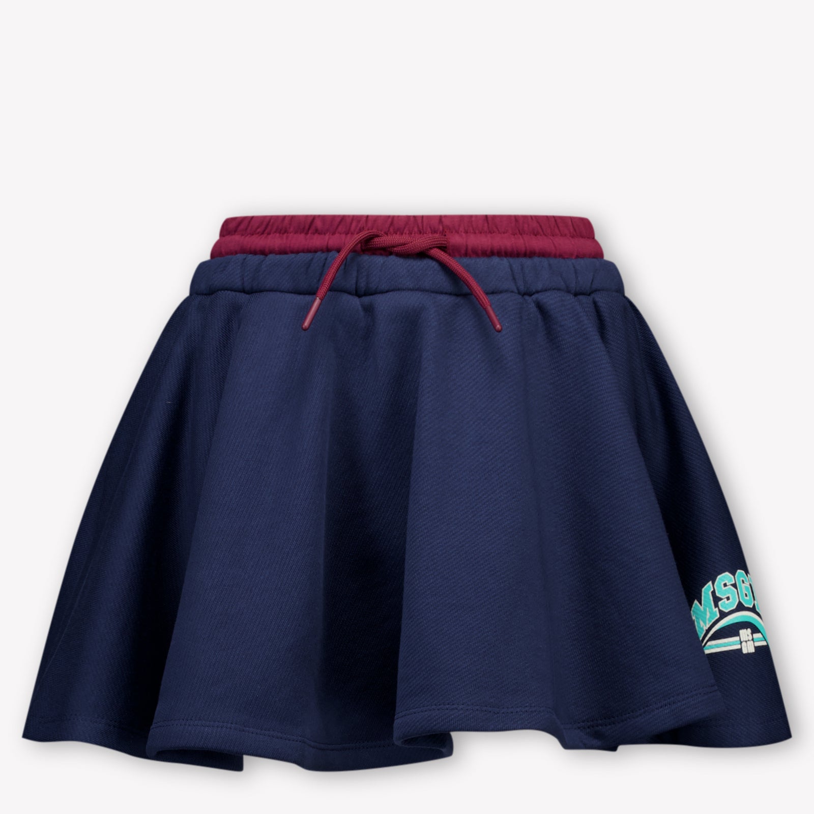 MSGM Kids Girls Skirt Navy