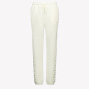MSGM Kids Girls  Pants Offwhite