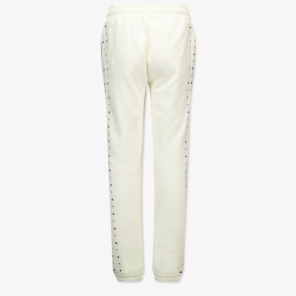 MSGM Kids Girls  Pants Offwhite