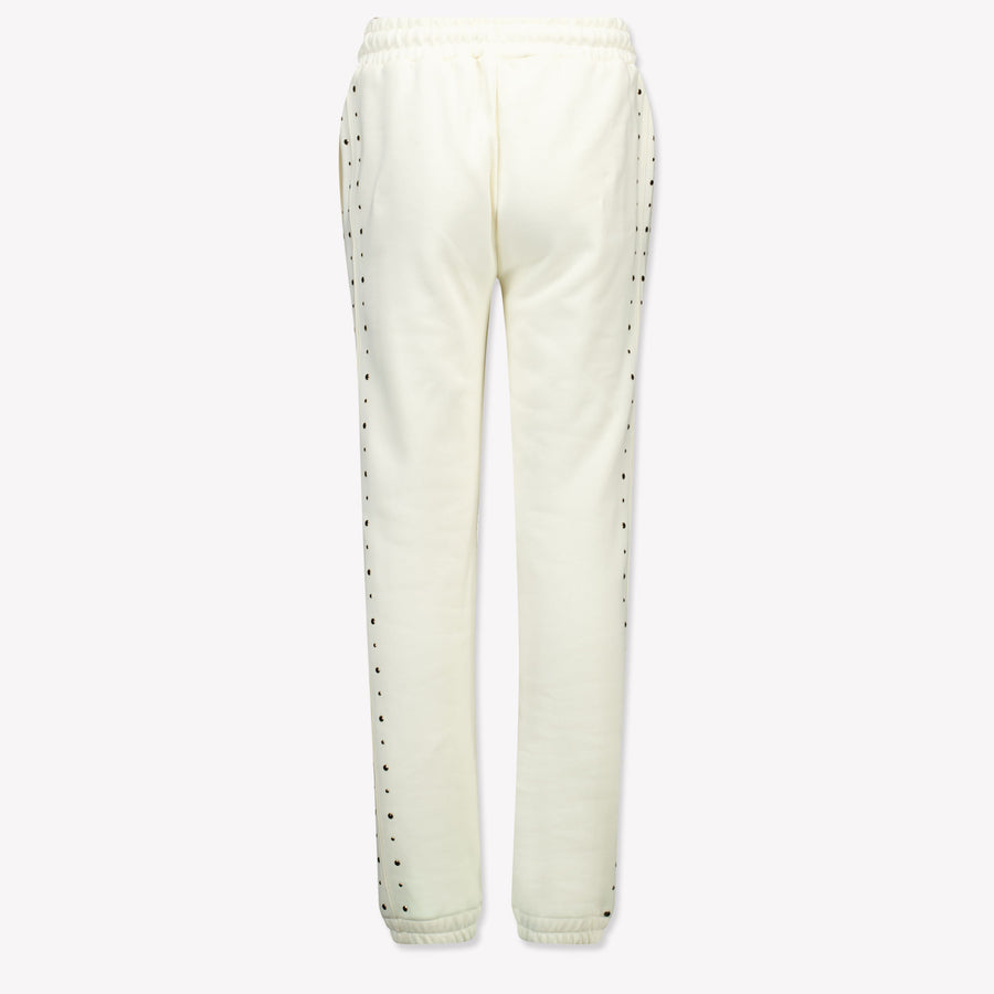 MSGM Kinder Meisjes Broek In Off White