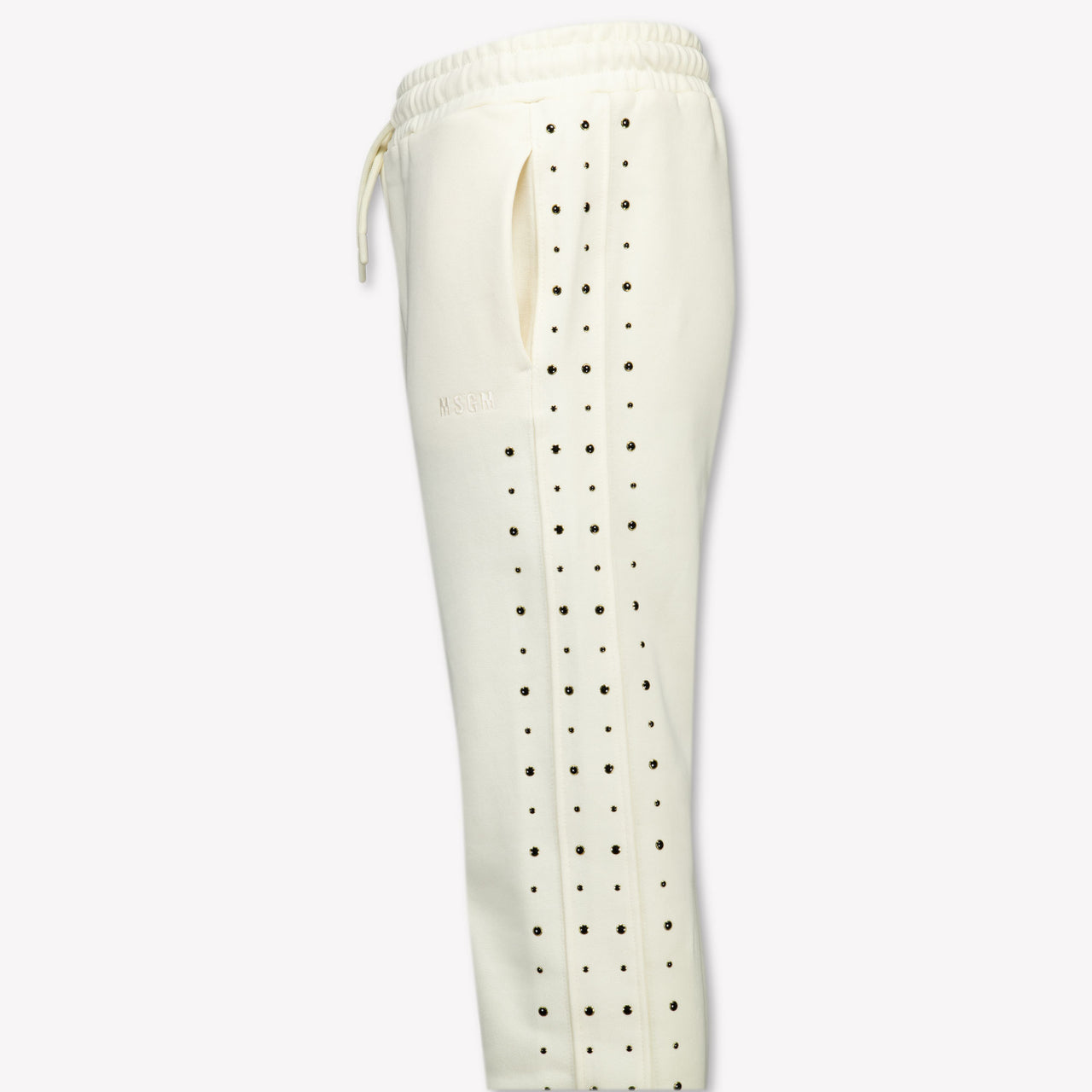 MSGM Kinder Meisjes Broek In Off White