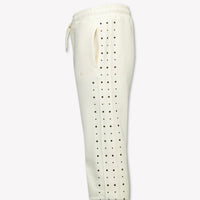 MSGM Kinder Meisjes Broek In Off White