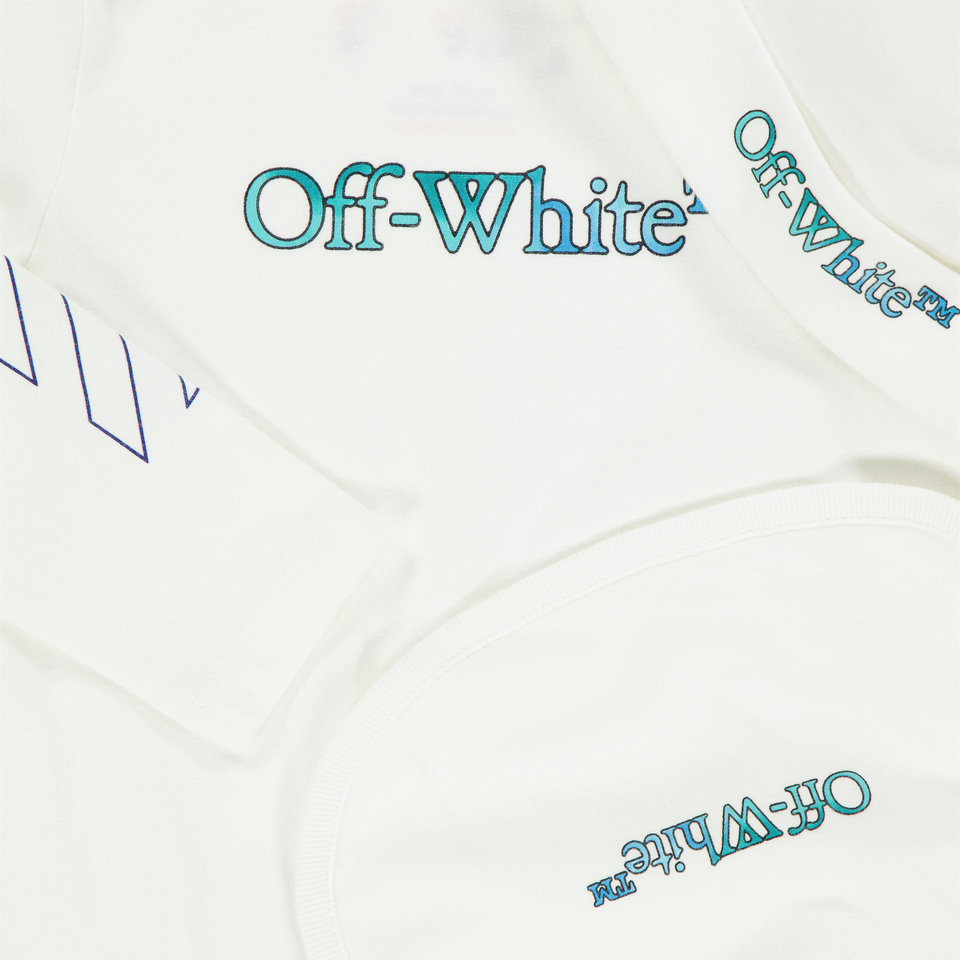 Off-White Baby Girls Playsuit  White