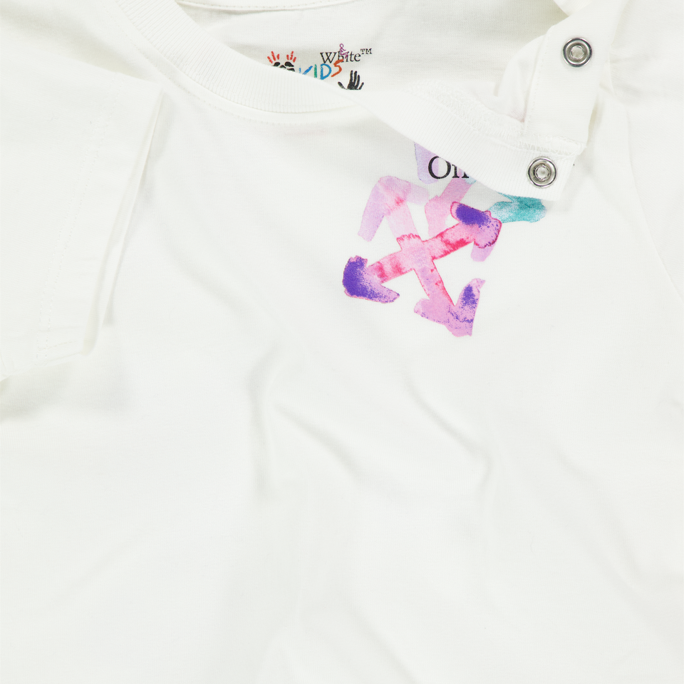 Off-White Baby Girls T-Shirt  White