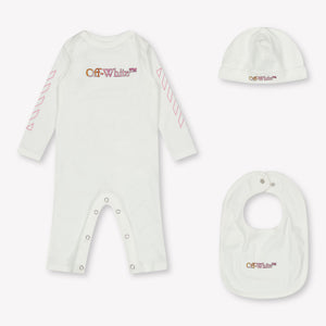 Off-White Baby Boys Set  White