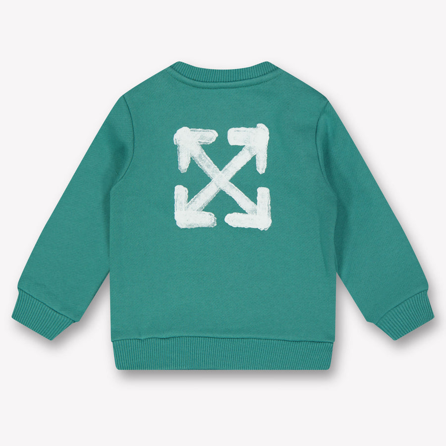 Off-White Baby Boys Sweater  Green