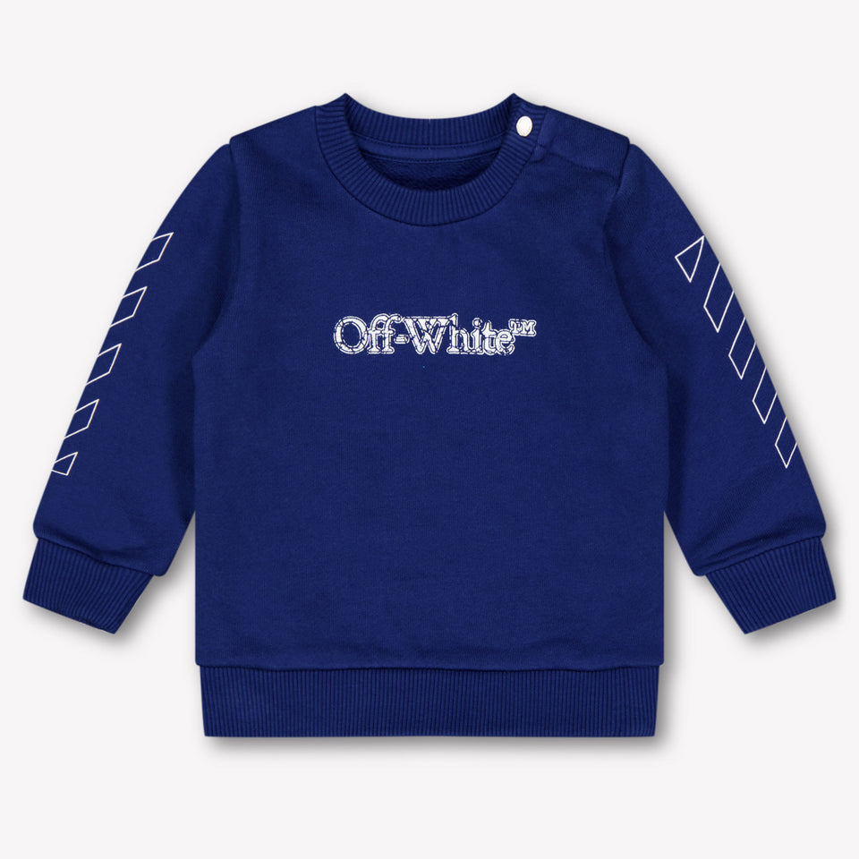 Off-White Baby Boys Sweater  Blue