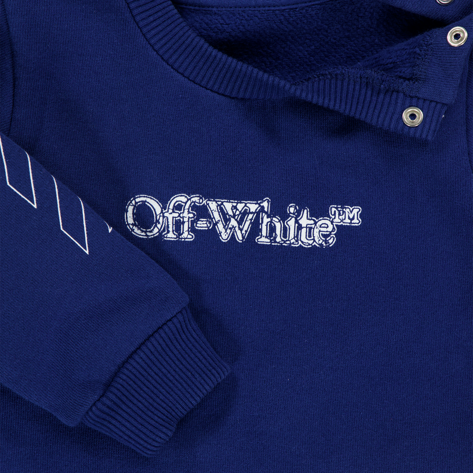 Off-White Baby Boys Sweater  Blue