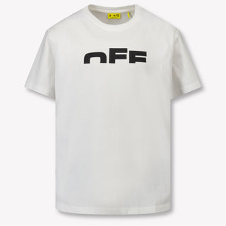 Off-White Kids Boys  T-Shirt White
