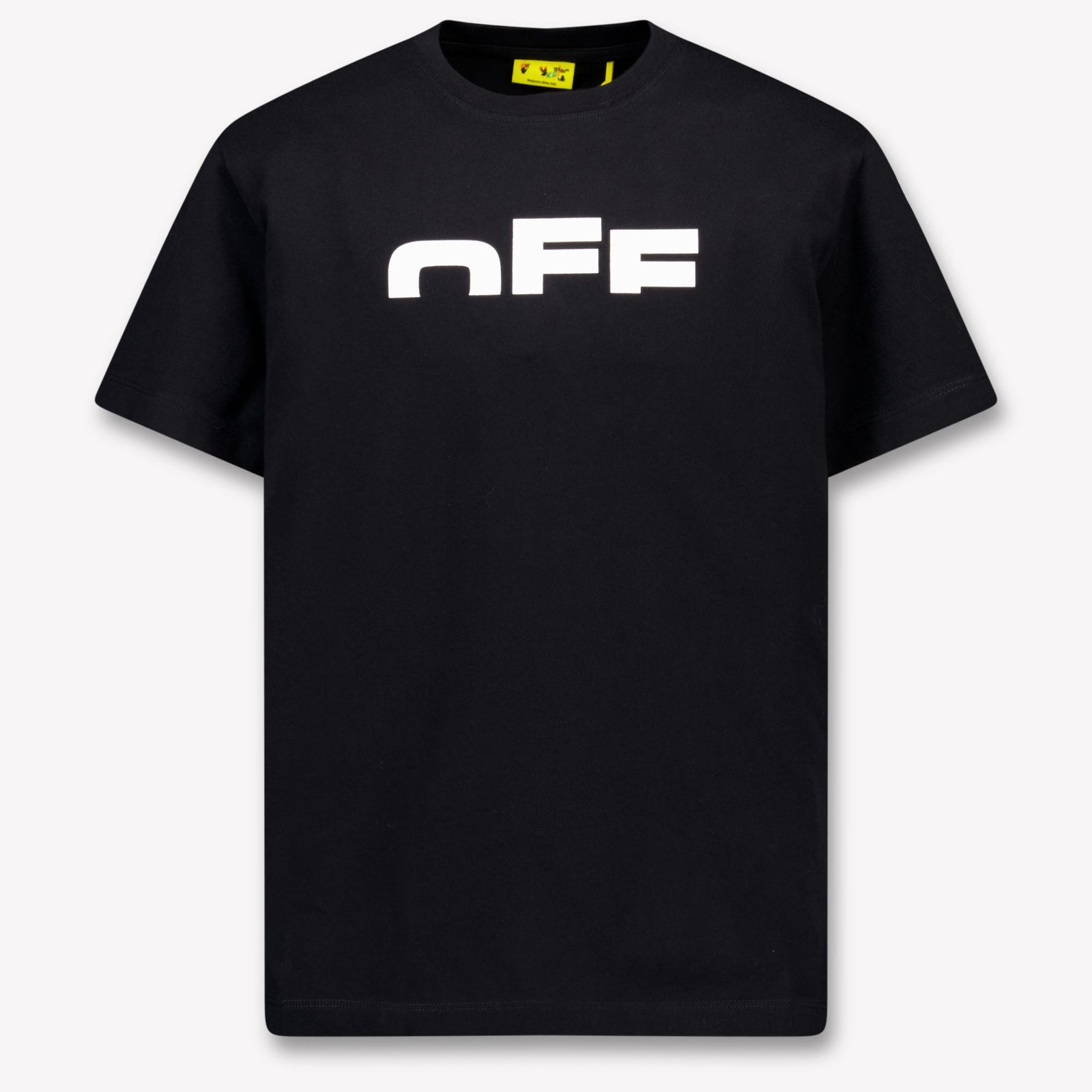 Off-White Kinder Jongens T-Shirt In Zwart