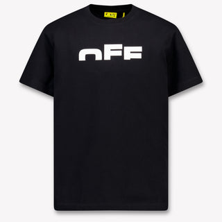 Off-White Kids Boys  T-Shirt Black